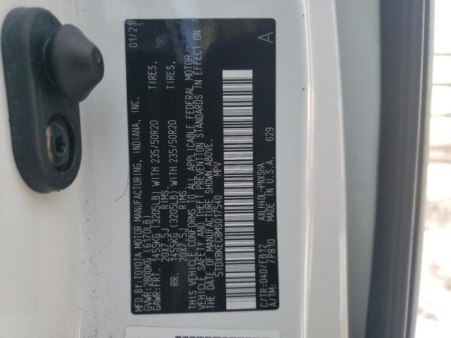 2021 TOYOTA SIENNA XSE - 5TDXRKEC8MS017540
