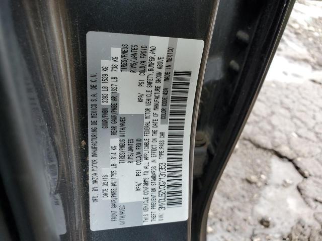 2016 TOYOTA SCION IA 3MYDLBZV0GY131353
