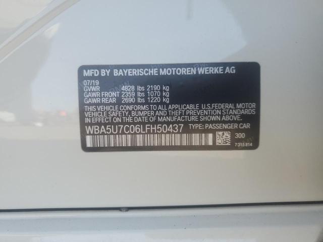 WBA5U7C06LFH50437 BMW M340I