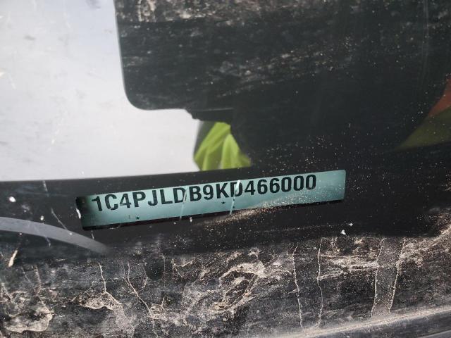 1C4PJLDB9KD466000 Jeep Cherokee Limited