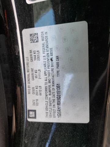 1G6AH1RX6G0151361 Cadillac ATS LUXURY