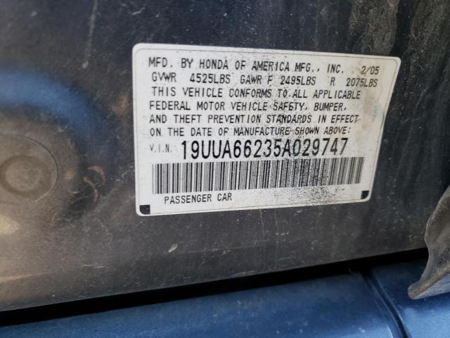 19UUA66235A029747 Acura TL