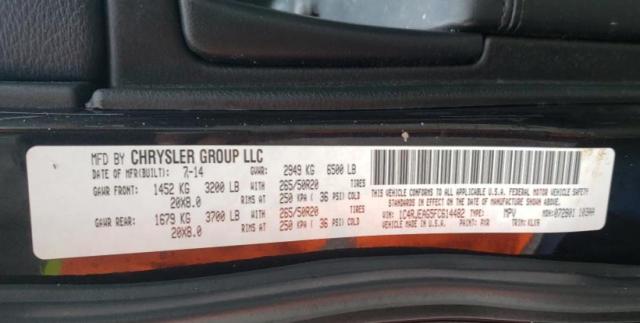 1C4RJEAG5FC614482 Jeep Grand Cherokee Laredo