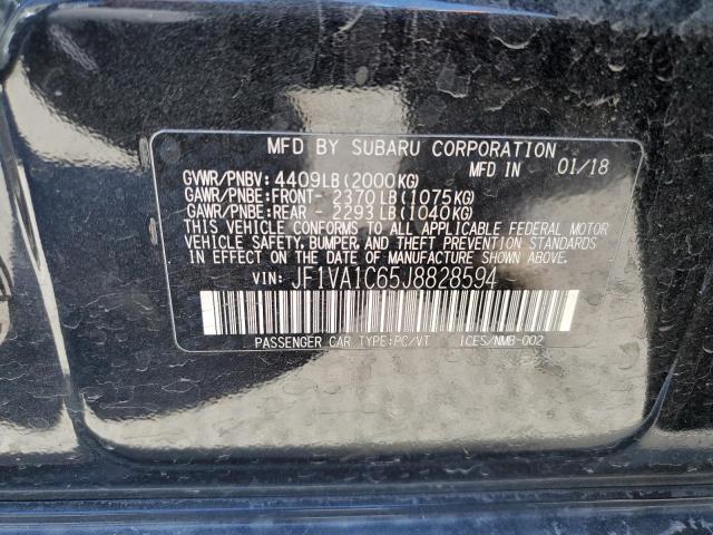JF1VA1C65J8828594 Subaru Wrx Premium
