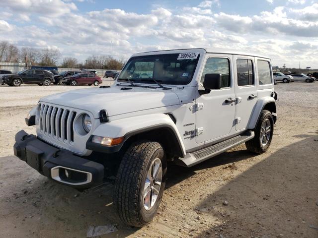 2021 JEEP WRANGLER UNLIMITED SAHARA VIN: 1C4HJXEN8MW821895