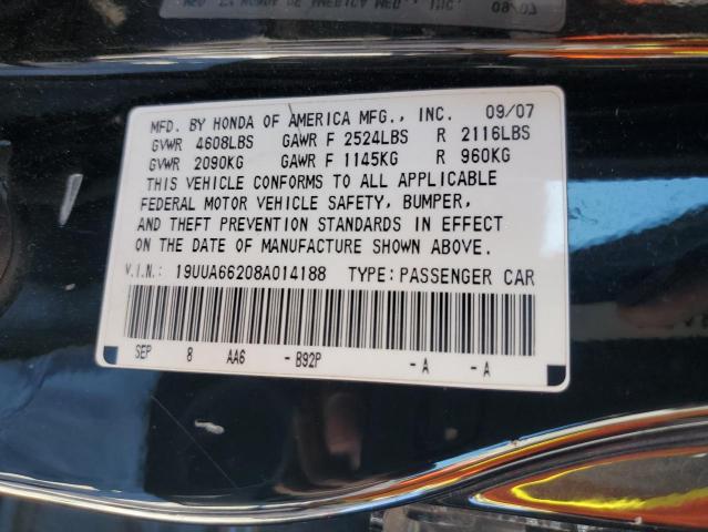 19UUA66208A014188 Acura TL