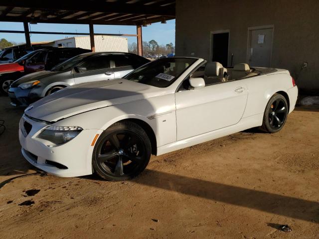 VIN: WBAEB53559C224491 Auction: COPART Lot: 39783363 Location: AL - TANNER WBAEB53559C224491 BMW 6 SERIES 2009 WHITE Photo 1