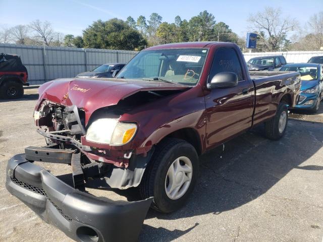 Salvage trucks for sale at Eight Mile, AL auction: 2005 Toyota Tundra