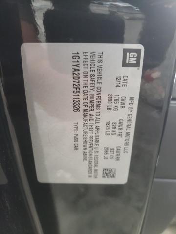 2015 CHEVROLET CORVETTE S - 1G1YA2D72F5113326