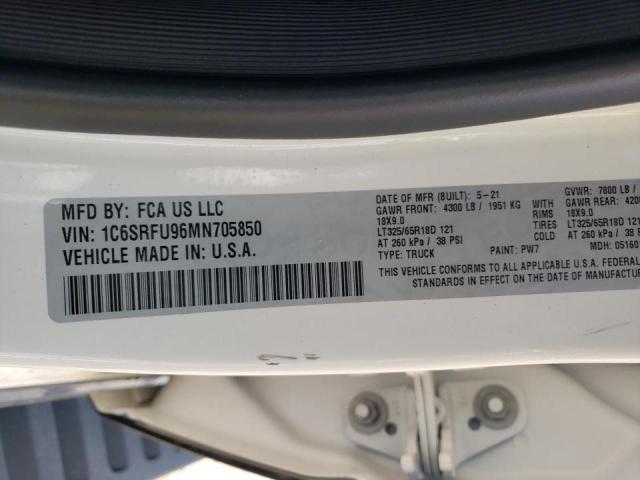 2021 RAM 1500 TRX - 1C6SRFU96MN705850