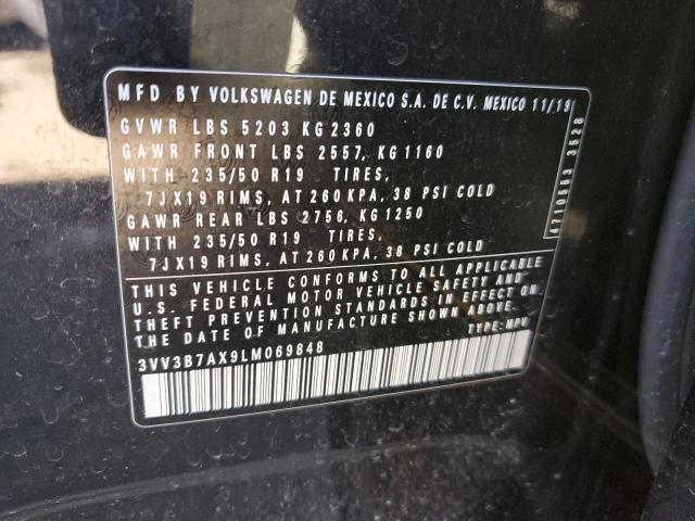 2020 VOLKSWAGEN TIGUAN SE - 3VV3B7AX9LM069848