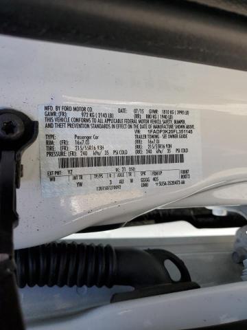 2015 FORD FOCUS SE 1FADP3K20FL351145