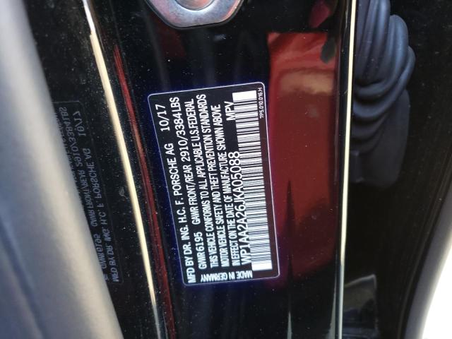 2018 PORSCHE CAYENNE - WP1AA2A26JKA05088