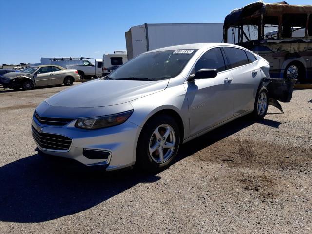 Chevrolet Malibu salvage cars for sale: 2017 Chevrolet Malibu LS