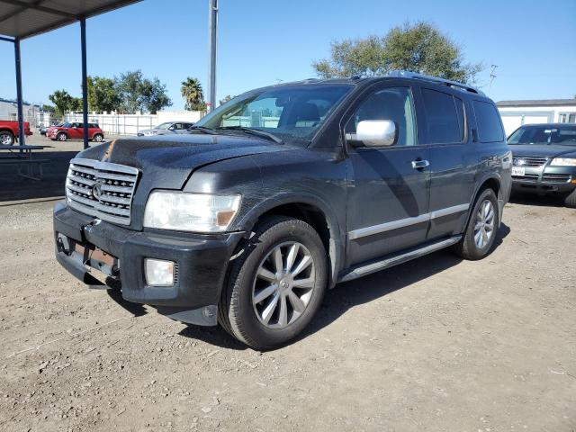 Salvage cars for sale from Copart San Diego, CA: 2008 Infiniti QX56