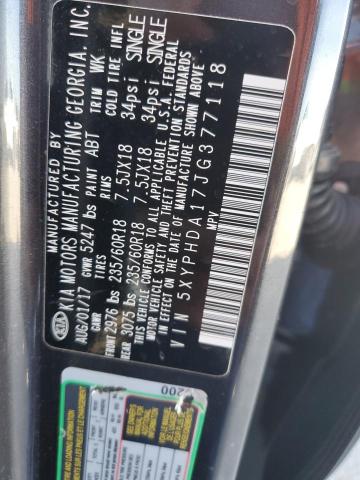 2018 KIA SORENTO EX - 5XYPHDA17JG377118