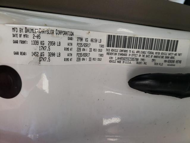 1J4HR58255C595780 Jeep Grand Cherokee Limited