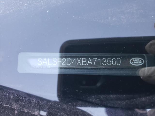 SALSF2D4XBA713560 Land Rover Range Rover Sport Hse