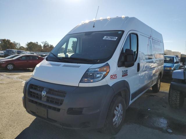 Salvage cars for sale from Copart Martinez, CA: 2016 Dodge RAM Promaster 2500 2500 High