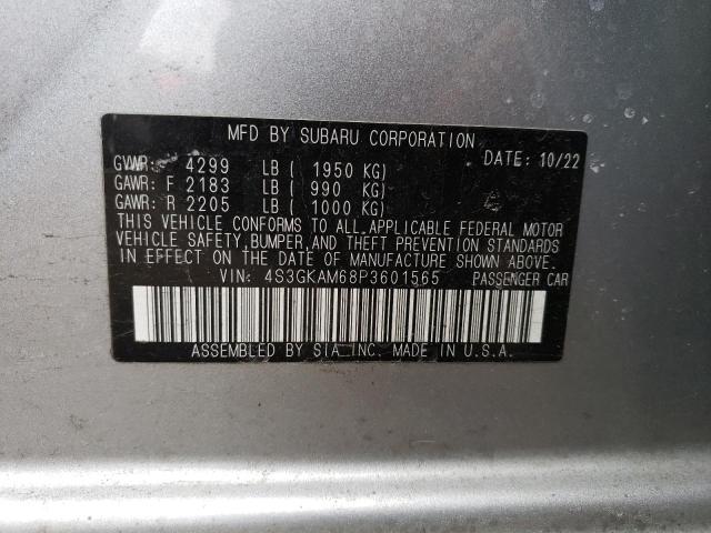 4S3GKAM68P3601565 Subaru Impreza