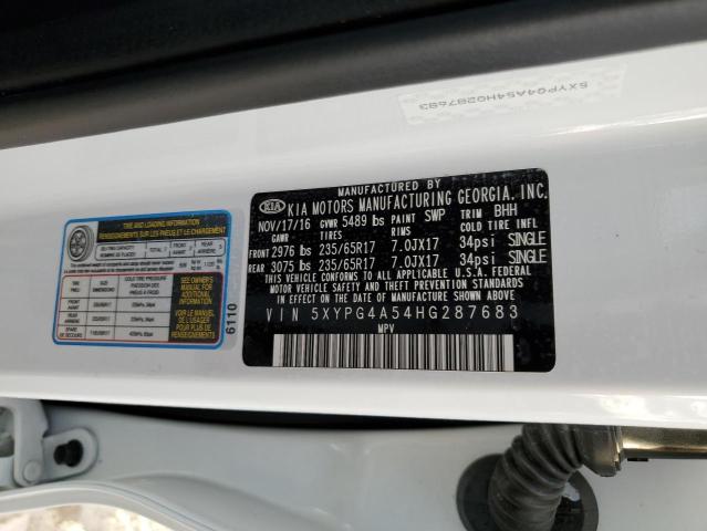 2017 KIA SORENTO LX - 5XYPG4A54HG287683
