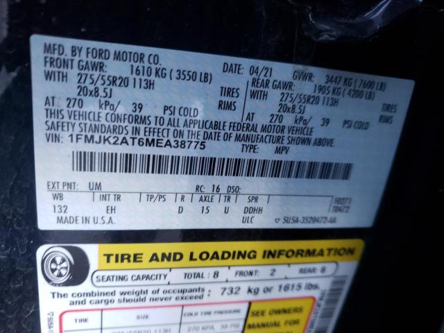 2021 FORD EXPEDITION 1FMJK2AT6MEA38775