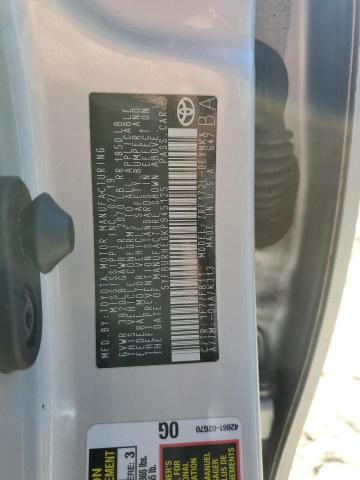 2019 TOYOTA COROLLA L 5YFBURHE6KP945125