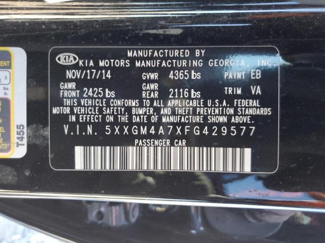 5XXGM4A7XFG429577 KIA Optima Lx