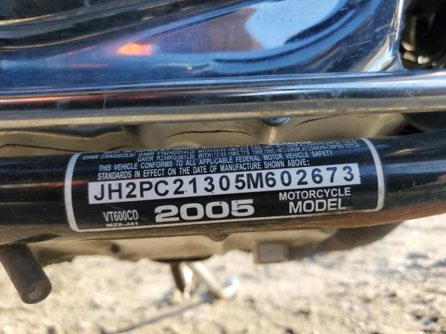2005 HONDA VT600 CD - JH2PC21305M602673