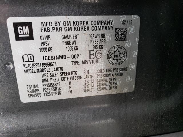 2018 BUICK ENCORE PRE - KL4CJESB1JB650574