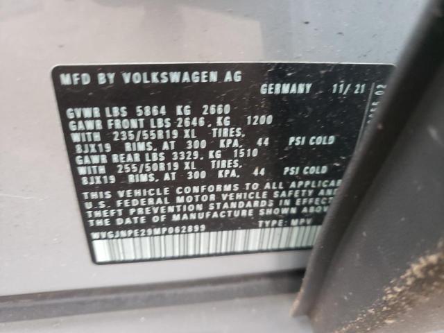 2021 VOLKSWAGEN ID.4 PRO - WVGJNPE29MP062899
