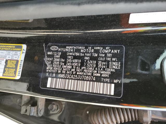 2018 HYUNDAI TUCSON VAL - KM8J3CA25JU708974