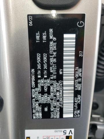 2022 LEXUS LX 600 ULT - JTJLBACX4N4007472