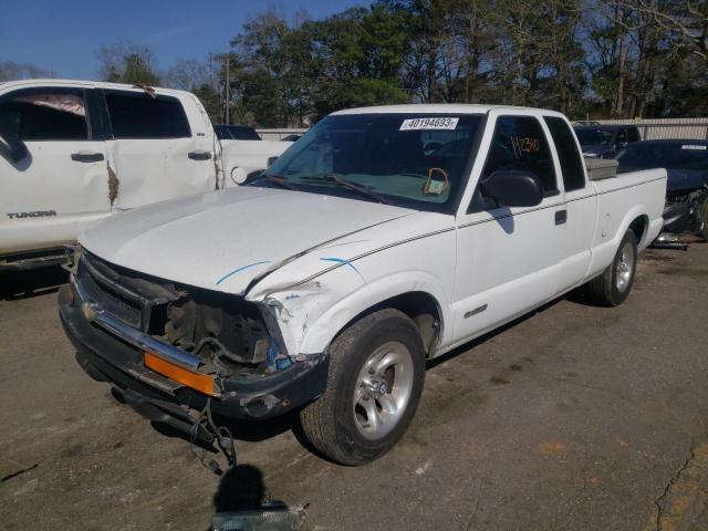 Salvage trucks for sale at Eight Mile, AL auction: 2002 Chevrolet S Truck S10