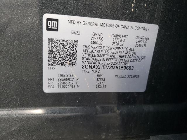 2021 CHEVROLET EQUINOX LS - 2GNAXHEV3M6159683