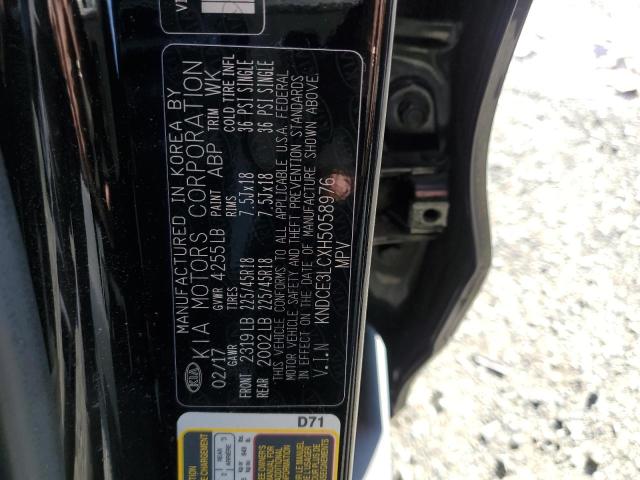2017 KIA NIRO EX TO KNDCE3LCXH5058976