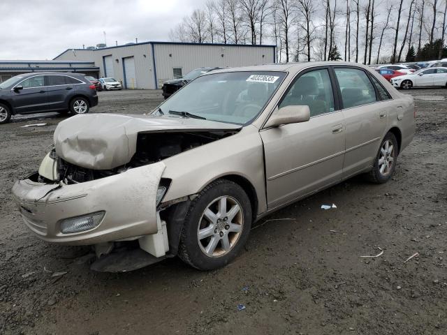 Toyota Avalon salvage cars for sale: 2000 Toyota Avalon XL