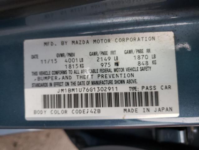 2016 MAZDA 3 SPORT - JM1BM1U76G1302911
