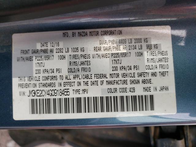 2016 MAZDA CX-5 TOURI - JM3KE2CY4G0918455