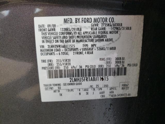 2LMHJ5FR1ABJ11515 Lincoln MKT