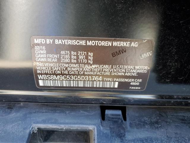 WBS8M9C53G5D31764 BMW M3