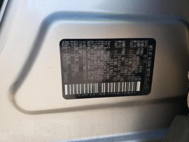 2021 NISSAN ROGUE PLAT - JN8AT3DC7MW107670