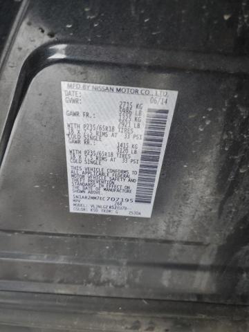 5N1AR2MM7EC707195 Nissan Pathfinder S