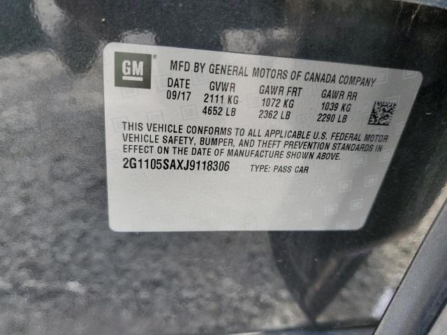 2018 CHEVROLET IMPALA LT - 2G1105SAXJ9118306