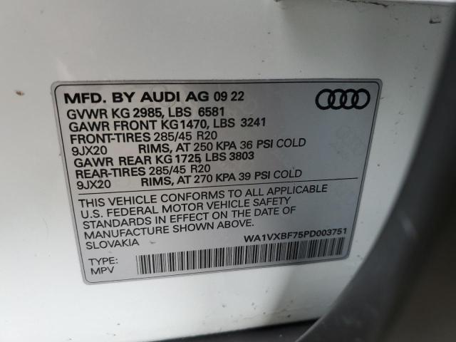 VIN WA1VXBF75PD003751 2023 Audi Q7, Prestige no.13