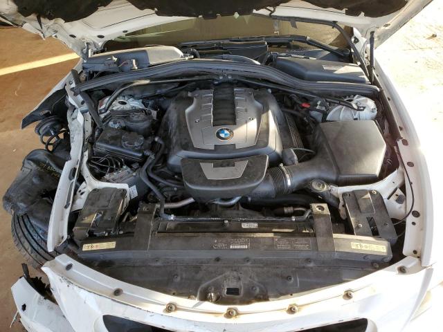 VIN: WBAEB53559C224491 Auction: COPART Lot: 39783363 Location: AL - TANNER WBAEB53559C224491 BMW 6 SERIES 2009 WHITE Photo 11