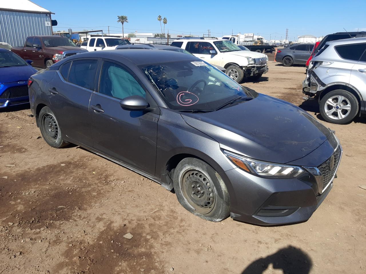 2021 Nissan Sentra S VIN: 3N1AB8BV6MY254283 Lot: 70791053