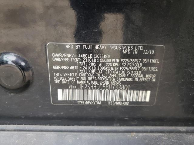 JF2SHBDC5BH733801 Subaru Forester 2.5x Premium