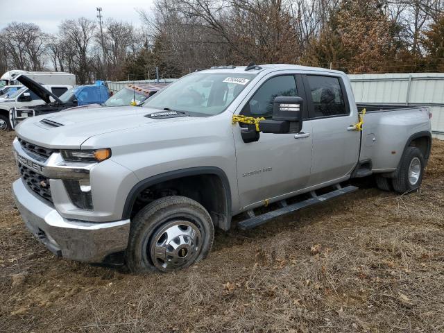 Salvage cars for sale from Copart Columbia, MO: 2021 Chevrolet Silverado K3500 LT