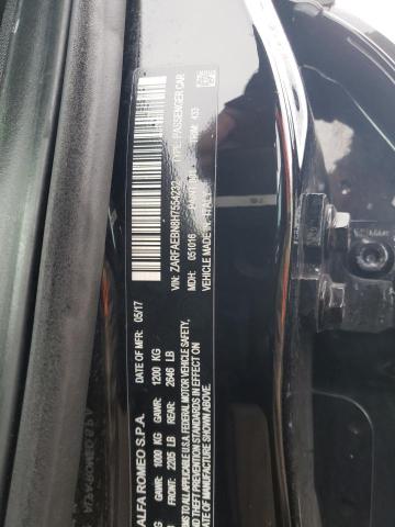 2017 ALFA ROMEO GIULIA ZARFAEBN8H7554232